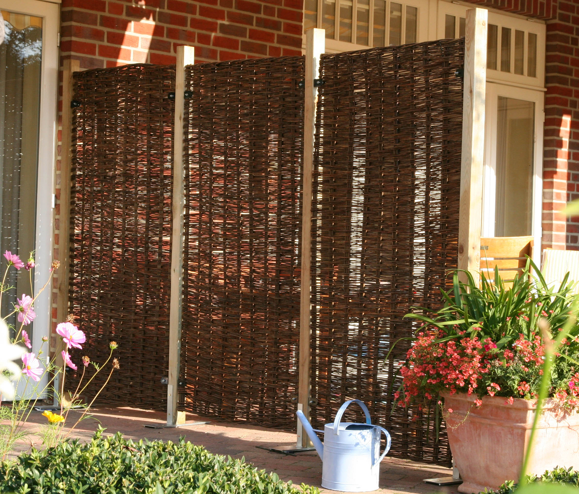 Sichtschutzwand Weide TOULOUSE naturbelassen