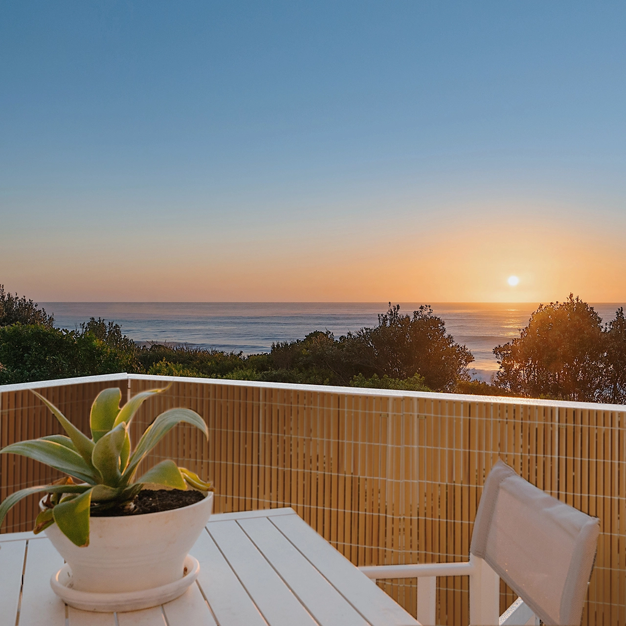 Sichtschutzmatte AMRUM, naturoptik